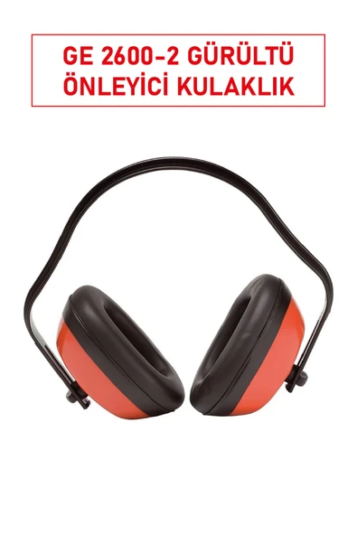 Essafe GE 2600-2 Gürültü Önleyici Kulaklık | 27 dB Gürültü Azaltma, Ayarlanabilir Profesyonel İş Kulaklığı ürün görseli 1