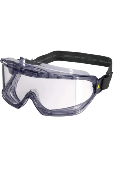 Delta Plus Galeras Şeffaf Flowery Polikarbonat Tam Koruma As Af Gözlük ürün görseli 1
