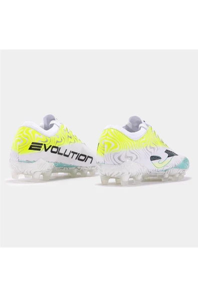 JOMA EVOLUTION CUP 2402 WHITE YELLOW Krampon ve Halı Saha Ayakkabısı - Resim 4