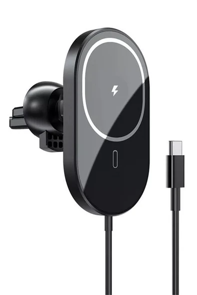 Buffer® 15w Mıknatıslı Takılabilen Hızlı Şarj Tüm Cihaz Ve Araçlara Uyumlu Araç İçi Şarj Cihazı - 7