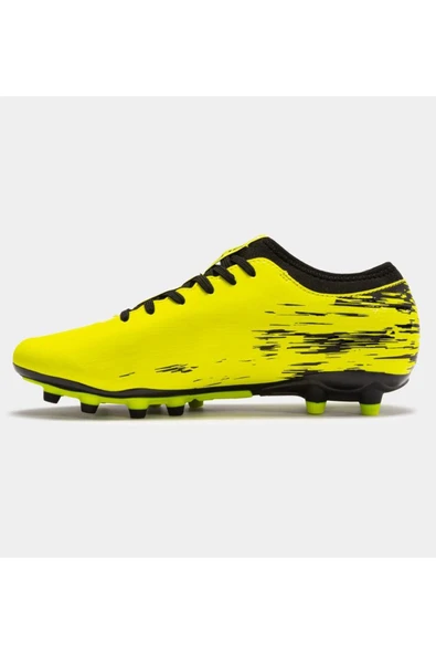 JOMA SUPERCOPA 2301 BLACK LEMON FLUOR FIRM GROUND Krampon ve Halı Saha Ayakkabısı - Resim 3