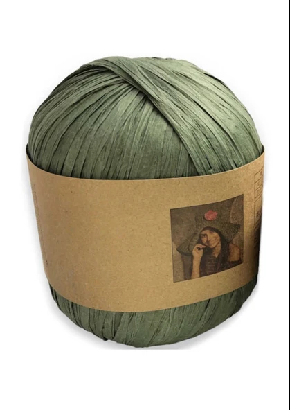 Rafya İp 50 gr Haki ürün görseli 1