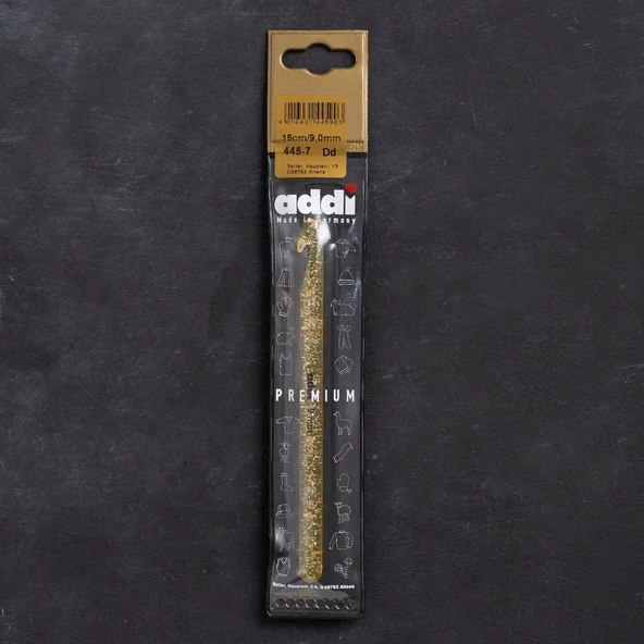 Addi Champagner 9mm 15cm Plastik Simli Yün Tığ - 4 ürün görseli 1