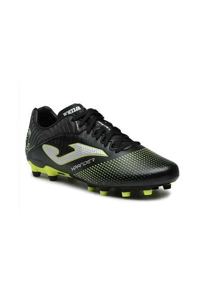 JOMA XPANDER 2301 BLACK LEMON FLUOE FIRM GROUND Krampon ve Halı Saha Ayakkabısı - Resim 4