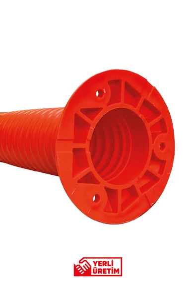 Evelux 12249 UB R TPU Şerit Ayırıcı Esnek Delinatör (Soketli) 100 cm x 100 mm - Resim 4