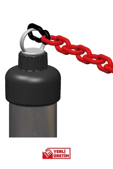 VATAN TRAFİK Evelux 12242 UB R Esnek Şerit Ayırıcı | Yüksek Görünürlük, Reflektörlü, Darbe Dayanımlı Delinatör - Resim 4