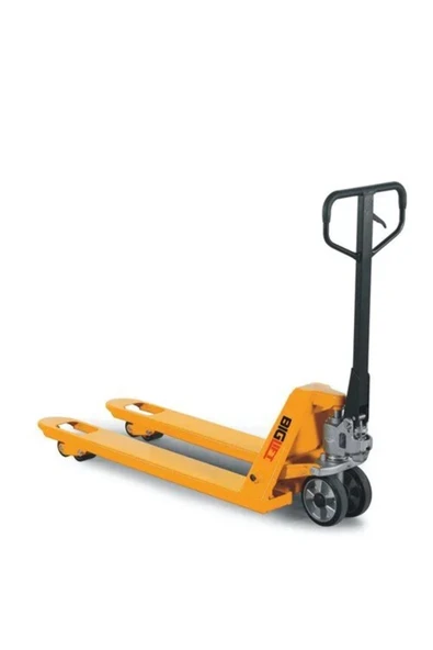 Biglift 2,5 Ton Transpalet Kırmızı Teker, döküm pompa - Resim 2