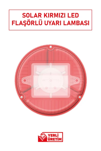 Evelux Solar Ledli Flaşör Lamba - Resim 2