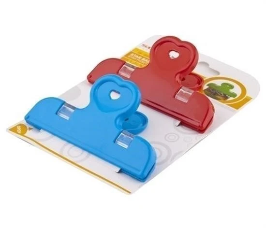 BUFFER® 2li Pratik Torba Paket Ve Poşet Kapatıcı Kilitli Klips Mandal - Resim 8