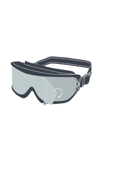 Delta Plus Buğu Yapmaz Çizilmez Galeras Gözlük - Resim 3