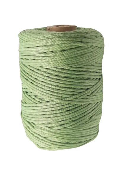 Makrome İpi 3mm Polyester Çağla Yeşili ürün görseli 1