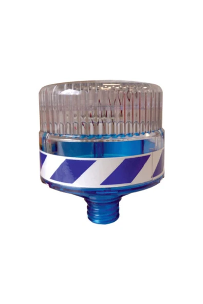 işgem safety Solar Flaşörlü Uyarı Lambası (mavi) ürün görseli 1