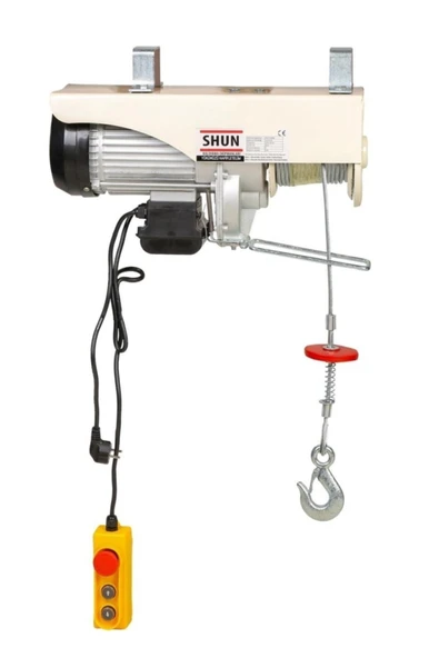 Shun 400/800 Elektrikli Mini Vinç Caraskal Bakır Sargı. - Resim 3