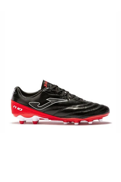 JOMA NUMERO-10 2241 BLACK RED FIRM GROUND Krampon ve Halı Saha Ayakkabısı ürün görseli