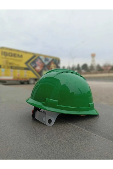 BBU Safety Equipment Enseden Ayarlı Baret yeşil ürün görseli 1