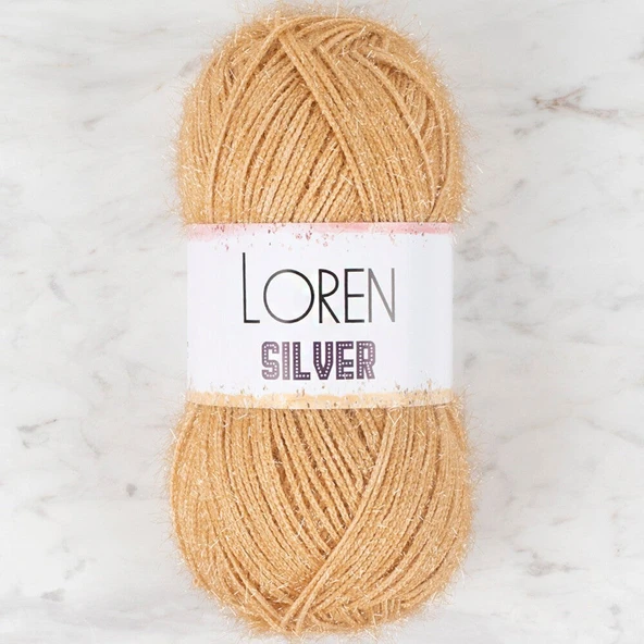 Loren Silver Bej El Örgü İpi - RS00100 - 34095 ürün görseli 1