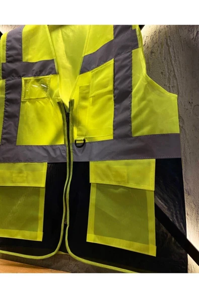 Dolunay İş Elbiseleri Yönetici Yeleği Mühendis Tipi Dolunay Iş Güvenliği - Resim 3