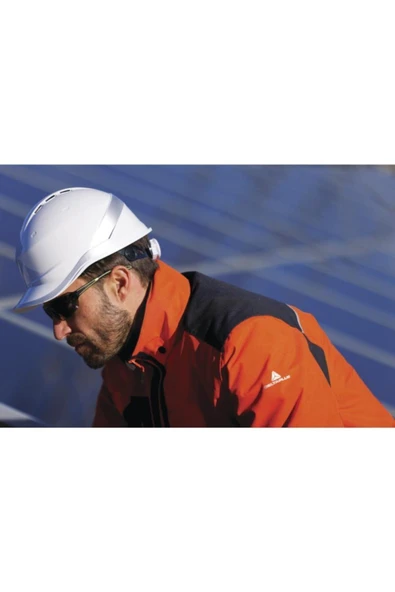 Delta Plus Baseball Diamond 6 Havalandırmalı Işçi Bareti Beyaz - Resim 8