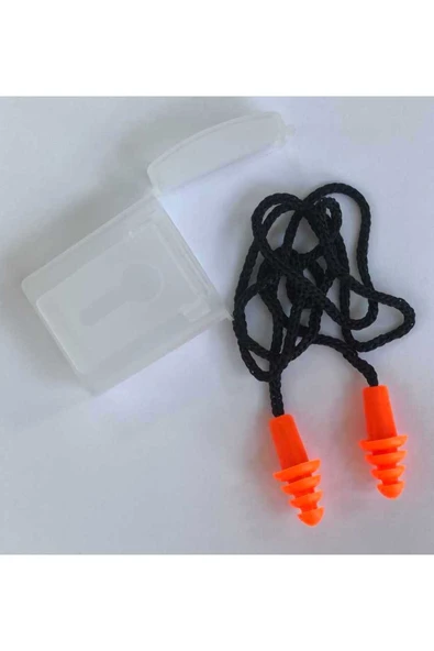 BBU Safety Equipment Uyku ve Ders Çalışma İçin Gürültü Ses Önleyici Kutulu Kulak Tıkacı 10 Adet - Resim 2