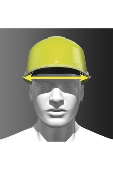 Delta Plus Baseball Diamond 6 Havalandırmalı Işçi Bareti Beyaz - Resim 3