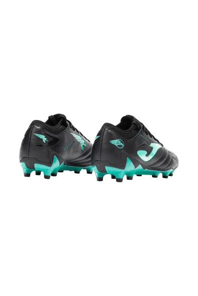 JOMA POWERFUL 2501 BLACK FIRM GROUND Krampon ve Halı Saha Ayakkabısı - Resim 2