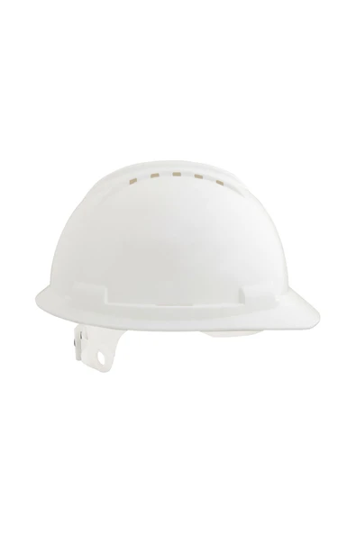 BBU Safety Equipment Bbu Sp-200 Plastik Içlik Vida Çark Ayarlı Iş Bareti Beyaz ürün görseli 1