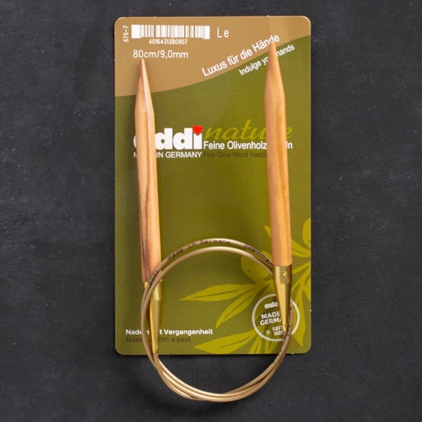 Addi Olive Wood 9 mm 80 cm Zeytin Ağacı Misinalı Ö ürün görseli 1