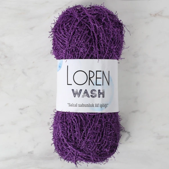 Loren Wash Mor El Örgü İpi - R093 - 34029 ürün görseli 1