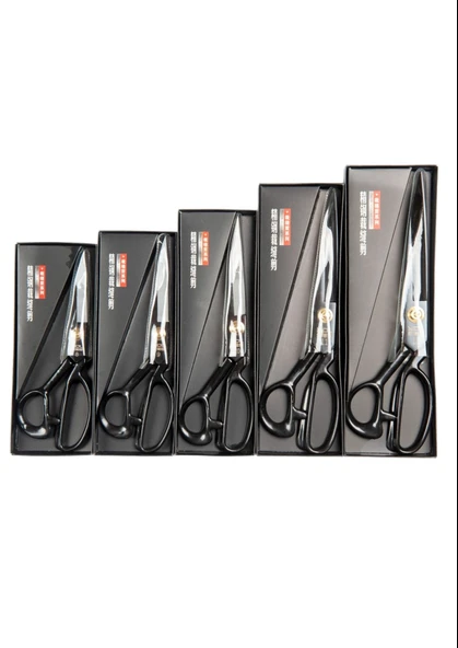 Terzi Makası Siyah Metal Saplı 12 Numara - 2