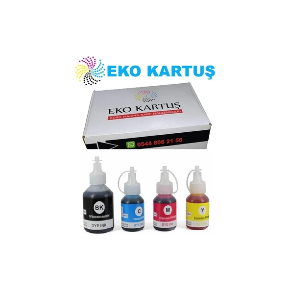 Brother DCP-T310 4 Renk Muadil Mürekkep, - Resim 2