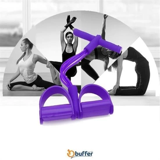 BUFFER® Jimlastik Aleti Elastik Yay Karın Kası Çalıştırıcı Trimmer - 6