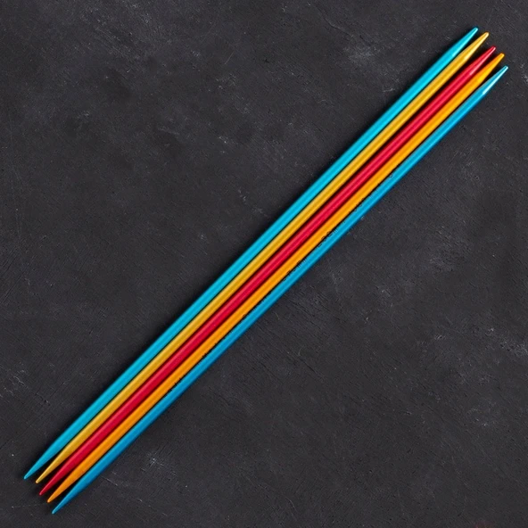 Addi Colibri 3,5mm 20cm Renkli Çorap Şişi - 204-7 - Resim 2