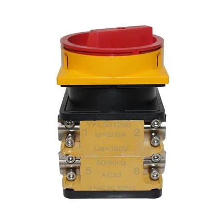 Opaş 3x200A 0-1 Aç-Kapa Kilitli Pako Şalter - YKL301200 ürün görseli 1