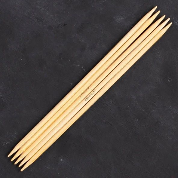 Addi Bambus 4,5mm 20cm Bambu Çorap Şişi - 501-7 - Resim 2