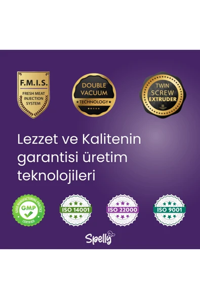 SPELLY Yetişkin Kedi Maması Balıklı (1,2Kg) - Resim 2