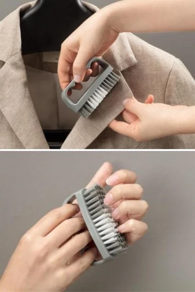 BUFFER® Tutamaçlı Plastik Pratik Tırnak ve Kıyafet Yaka Temizlik Fırçası- TP-113 - 7