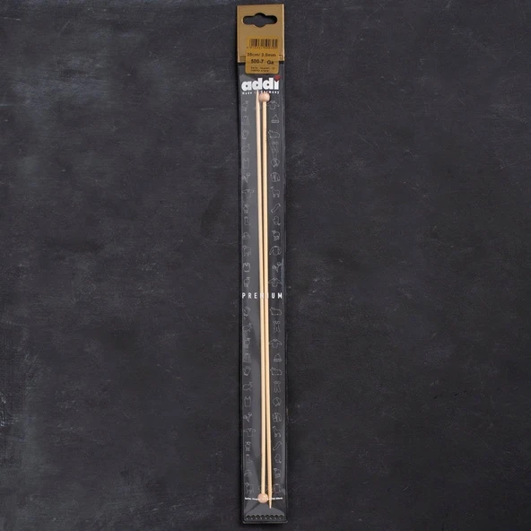 Addi Bambus 3mm 35cm Bambu Örgü Şişi - 500-7 ürün görseli 1