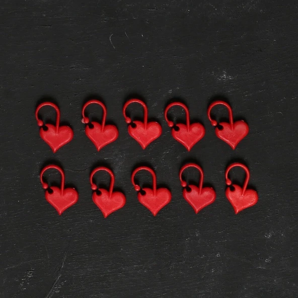 Addi Love 10 lu Kalp İlmek İşaretleyici - 407-7 ürün görseli 1