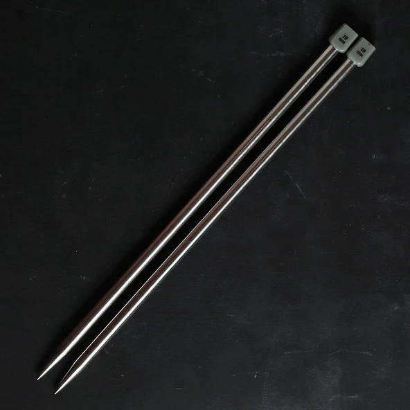 Loren Crafts 10 mm 35 cm Titanyum Örgü Şişi ürün görseli 1