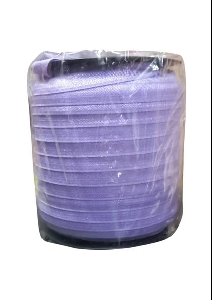 Çamaşır Lastiği Düz 1 cm 75 Metre 1 Top Açık Mor