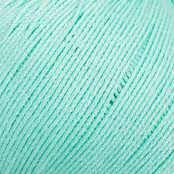 La Mia Lux Mercerized Cotton Su Yeşili El Örgü İpi - 137 - 33750 - Resim 2