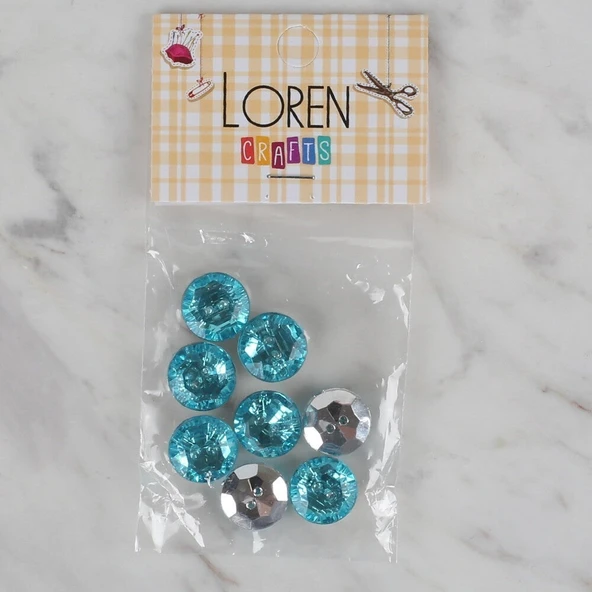 Loren Crafts 8 li Düğme - 215 ürün görseli 1