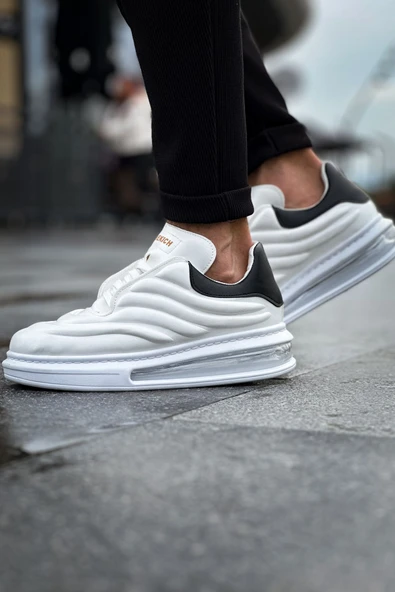 CH299 - GBT Sollıevo Erkek Ayakkabı BEYAZ/SIYAH - Resim 2