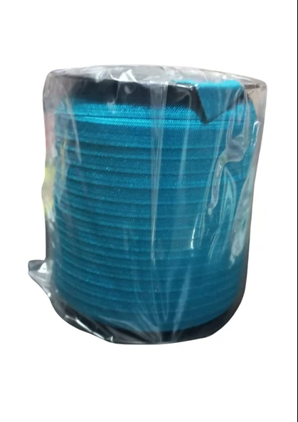 Çamaşır Lastiği Düz 1 cm  75 Metre 1 Top Petrol Yeşili