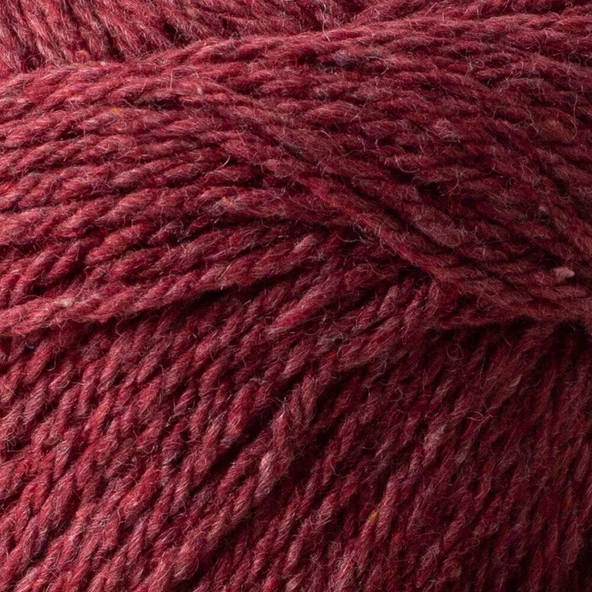 La Mia Re-Tweed Bordo Melanj El Örgü İpi - L189 - 34402 - Resim 2