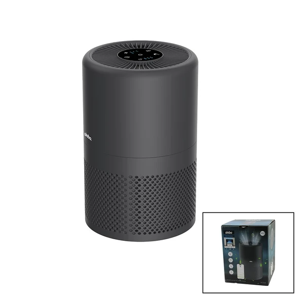 HAVA TEMİZLEME CİHAZI 3 KADEME FİLTRELEME OTOMATİK FAN UV AYDINLATMA SESSİZ UYKU MOD WİFİ UZAKTAN KONTROL SAP-5508 (5250)