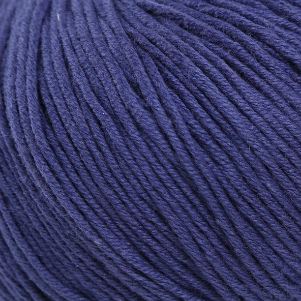 La Mia Cottony Lacivert El Örgü İpi - L038 - Resim 2