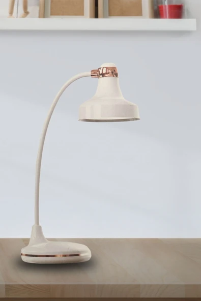 BUFFER® Dokunmatik 3 Farklı LED Işıklı Çalışma Masası Üstü Lamba - 6