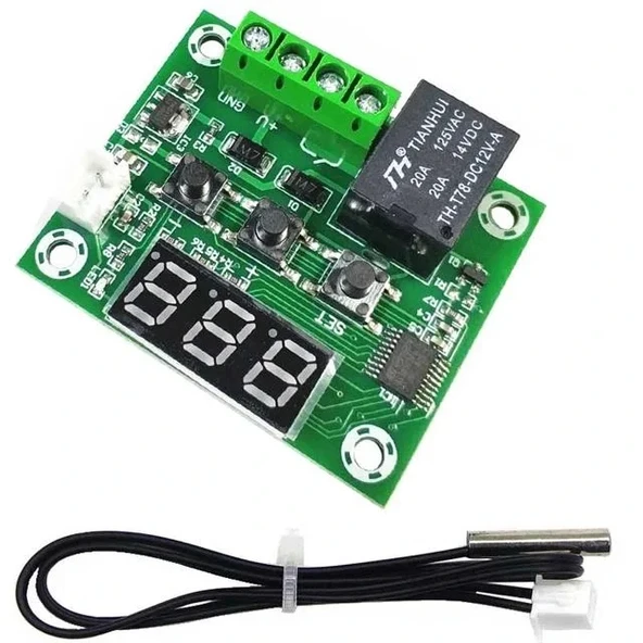Powermaster Röle Çıkışlı Dijital Kuluçka Termostatı - Sıcaklık Kontrol Kartı Th-t78 ürün görseli