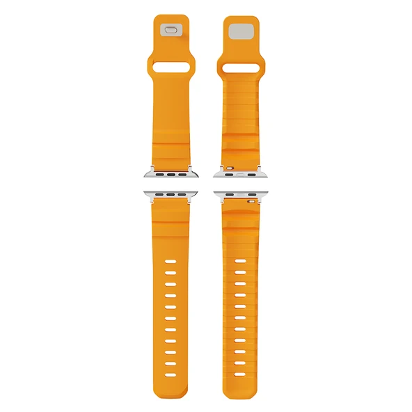 Apple Watch 7/8/9 45mm Kordon Oluklu Spor Outdoor Band 143 - Resim 12